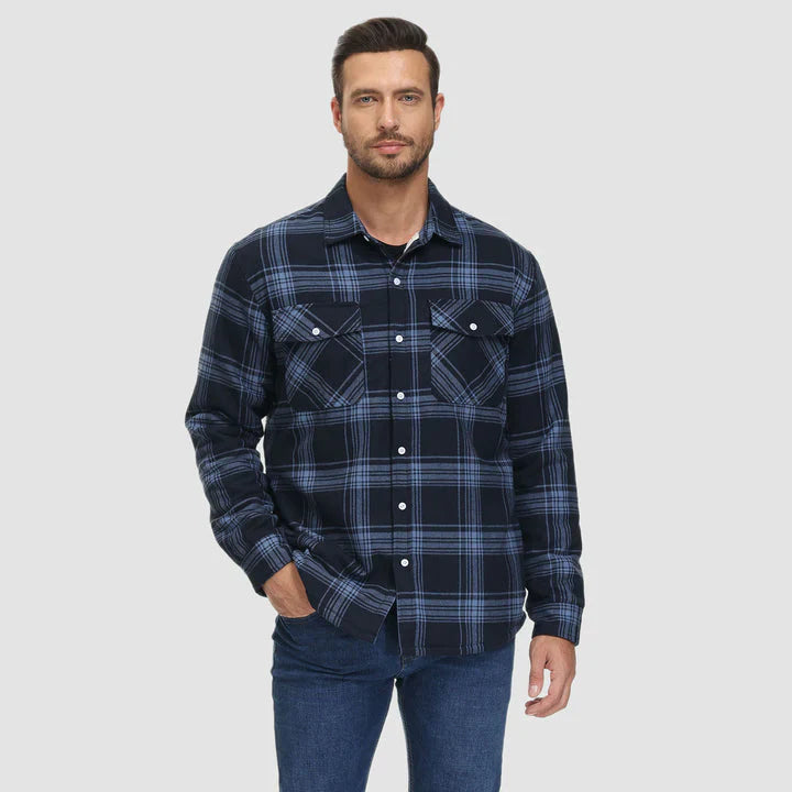 Chemise Sherpa Flanelljakke