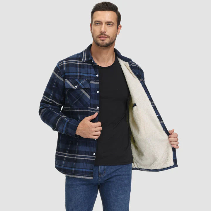 Chemise Sherpa Flanelljakke