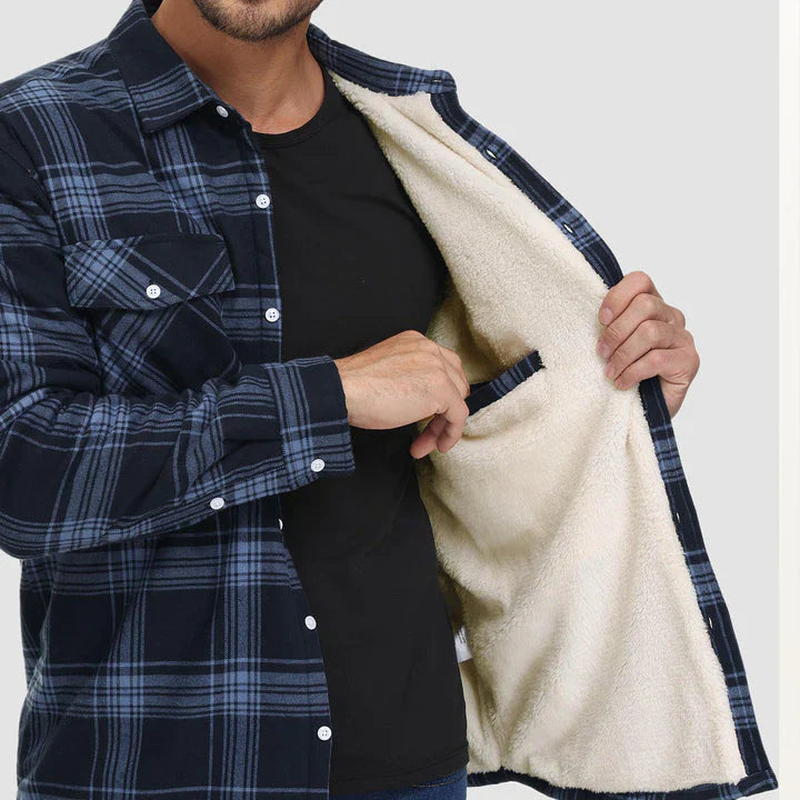 Chemise Sherpa Flanelljakke