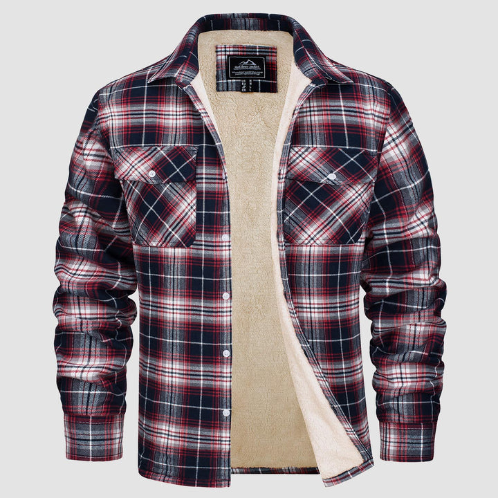 Chemise Sherpa Flanelljakke